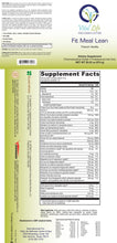 Load image into Gallery viewer, Fit Meal Lean Sugar and Stevia Free - French Vanilla