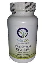 Load image into Gallery viewer, Vital Omega DHA/EPA 60 Fish Gelatin Softgels

