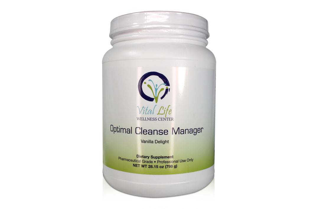 Optimal Cleanse Manager Sugar and Stevia Free - Vanilla Delight